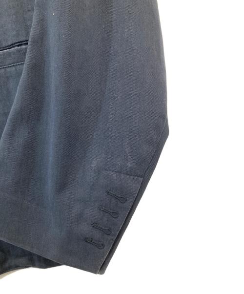Maison Margiela（メゾンマルジェラ）Maison Margiela (メゾンマルジェラ) ピークド1Bジャケット ネイビー サイズ:48の古着・服飾アイテム