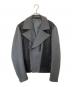 Maison Margiela（メゾンマルジェラ）の古着「切替ライダースジャケット 」｜グレー