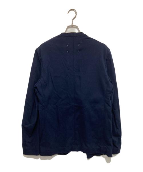Maison Margiela（メゾンマルジェラ）Maison Margiela (メゾンマルジェラ) ノーカラージャケット S50BN0336 ネイビー サイズ:46の古着・服飾アイテム