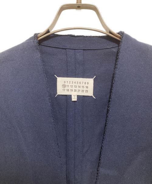 Maison Margiela（メゾンマルジェラ）Maison Margiela (メゾンマルジェラ) ノーカラージャケット S50BN0336 ネイビー サイズ:46の古着・服飾アイテム