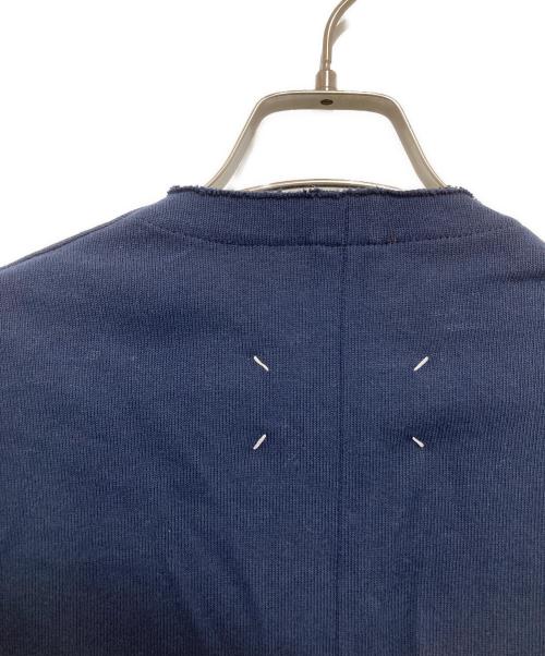 Maison Margiela（メゾンマルジェラ）Maison Margiela (メゾンマルジェラ) ノーカラージャケット S50BN0336 ネイビー サイズ:46の古着・服飾アイテム