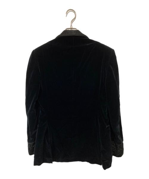 GUCCI（グッチ）GUCCI (グッチ) キルティングベロアジャケット ブラック サイズ:46の古着・服飾アイテム