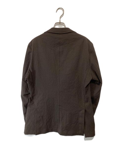 BOSS（ボス）BOSS (ボス) Shohei Ohtani (ショウヘイオオタニ) シアサッカーセットアップスーツ ブラウン サイズ:50の古着・服飾アイテム