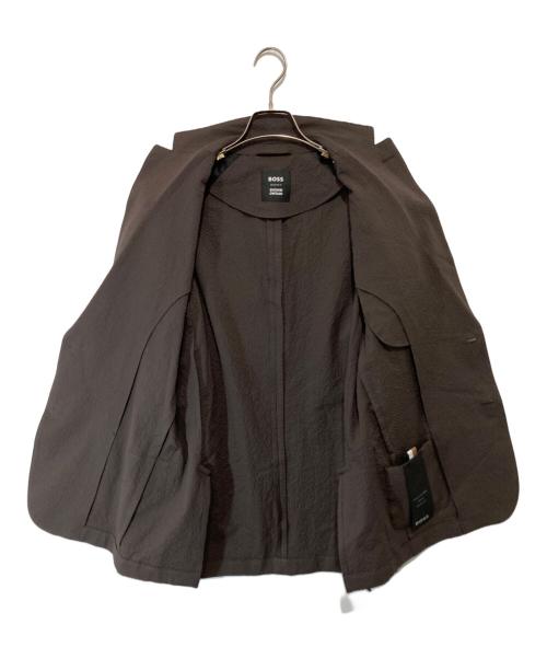 BOSS（ボス）BOSS (ボス) Shohei Ohtani (ショウヘイオオタニ) シアサッカーセットアップスーツ ブラウン サイズ:50の古着・服飾アイテム