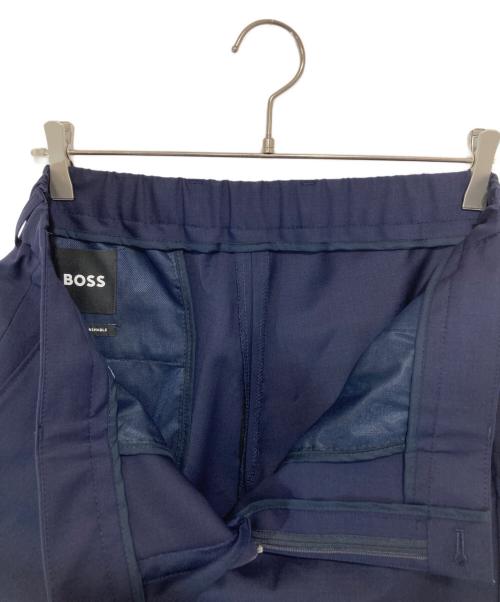 BOSS（ボス）BOSS (ボス) スリムフィットブレザー ウォッシャブル ウールブレンドセットアップスーツ ネイビー サイズ:50の古着・服飾アイテム