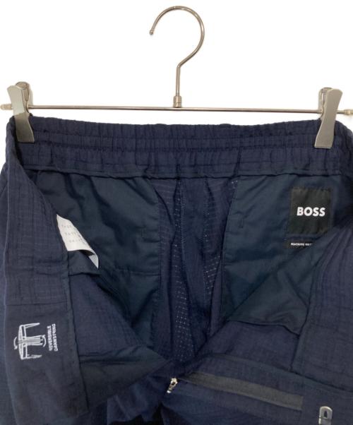 BOSS（ボス）BOSS (ボス) パッカブル スリムフィットブレザー ウォッシャブル ウールブレンドセットアップ ネイビー サイズ:50の古着・服飾アイテム