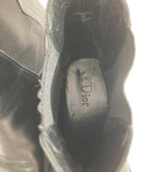 DIOR HOMME（ディオール オム）DIOR HOMME (ディオール オム) サイドゴアブーツ ブラック サイズ:43 1/2の古着・服飾アイテム
