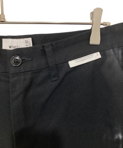 WTAPS（ダブルタップス）WTAPS (ダブルタップス) WRKT2001 / TROUSERS / CTPL. TWILL ワークティーニーゼロゼロワン / トラウザーズ / シーティーピーエル ツイル 242cwdt-ptm05 ブラック サイズ:X02の古着・服飾アイテム