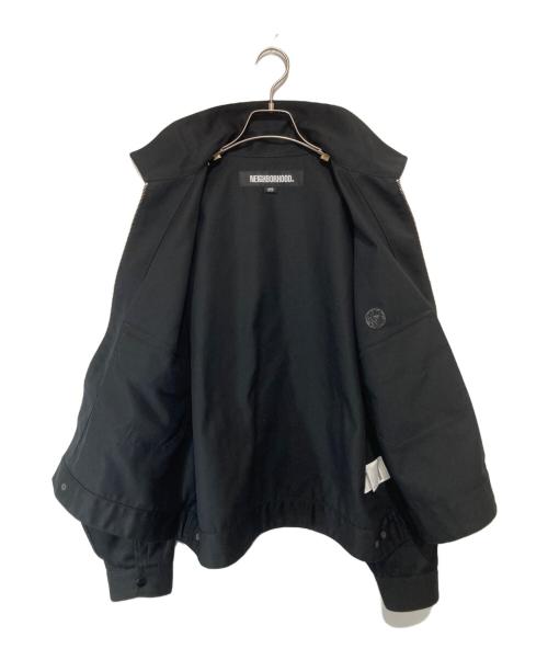 NEIGHBORHOOD（ネイバーフッド）NEIGHBORHOOD (ネイバーフッド) BELTED ZIP WORK JACK ベルテッド ジップ ワーク ジャケット 241UTNH-JKM01S ブラック サイズ:Lの古着・服飾アイテム