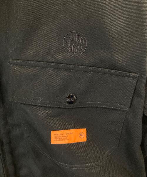 NEIGHBORHOOD（ネイバーフッド）NEIGHBORHOOD (ネイバーフッド) BELTED ZIP WORK JACK ベルテッド ジップ ワーク ジャケット 241UTNH-JKM01S ブラック サイズ:Lの古着・服飾アイテム