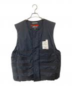 NANGA×NEIGHBORHOODナンガ×ネイバーフッド）の古着「TACTICAL DOWN VEST タクティカル ダウン ベスト 252NNNNN-JKM02」｜ブラック