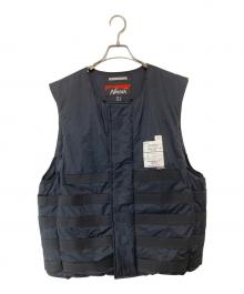 NANGA×NEIGHBORHOOD（ナンガ×ネイバーフッド）の古着「TACTICAL DOWN VEST タクティカル ダウン ベスト 252NNNNN-JKM02」｜ブラック