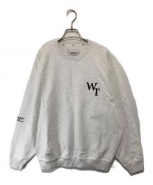 WTAPS（ダブルタップス）の古着「ACADEMY/SWEATER/COTTON アカデミーセーターコットン」｜グレー