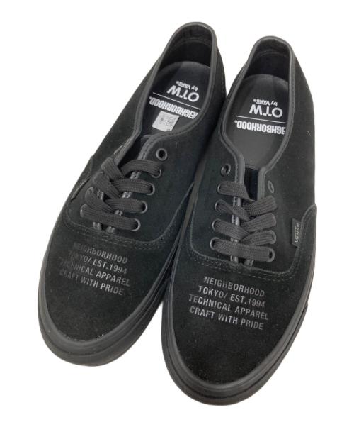 NEIGHBORHOOD（ネイバーフッド）NEIGHBORHOOD (ネイバーフッド) OTW (オーティーダブリュー) VANS (ヴァンズ) コラボAuthentic 507452 ブラック サイズ:27.5の古着・服飾アイテム