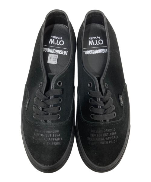 NEIGHBORHOOD（ネイバーフッド）NEIGHBORHOOD (ネイバーフッド) OTW (オーティーダブリュー) VANS (ヴァンズ) コラボAuthentic 507452 ブラック サイズ:27.5の古着・服飾アイテム