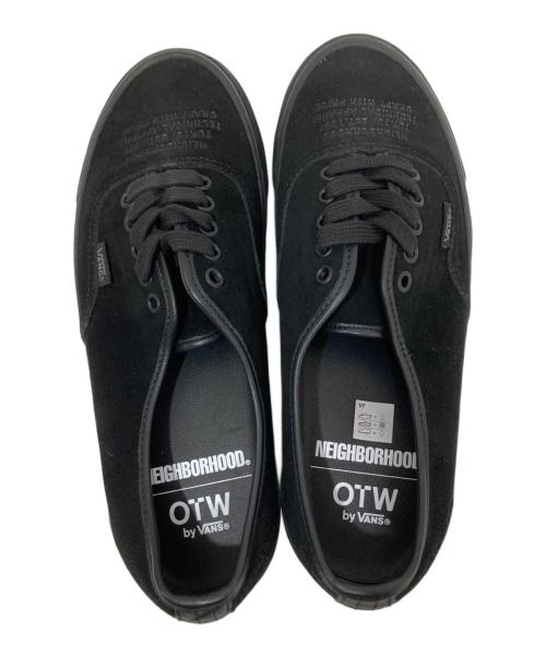 NEIGHBORHOOD（ネイバーフッド）NEIGHBORHOOD (ネイバーフッド) OTW (オーティーダブリュー) VANS (ヴァンズ) コラボAuthentic 507452 ブラック サイズ:27.5の古着・服飾アイテム