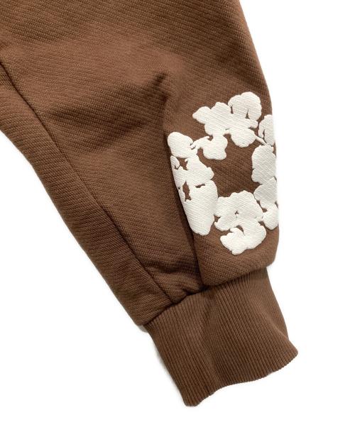 Denim Tears（デニムティアーズ）Denim Tears (デニムティアーズ) Cotton Wreath Zip Hoodie コットン リース ジップ フーディー N.111211 ブラウン サイズ:Mの古着・服飾アイテム