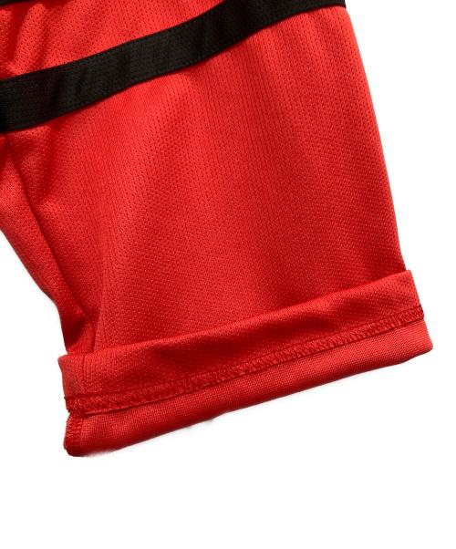 LASTMAN（ラストマン）LASTMAN (ラストマン) JERSEY GAME SHIRTS ジャージー ゲーム シャツ 261LM-CT03 レッド サイズ:Lの古着・服飾アイテム