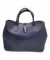 LONGCHAMP（ロンシャン）の古着「トップハンドルバッグ」｜ネイビー