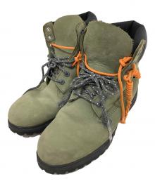 Timberland×PORTER（ティンバーランド×ポーター）の古着「6inch Premium Waterproof Boot 6インチ プレミアム ウォータープルーフ ブーツ 386-35260」｜オリーブ