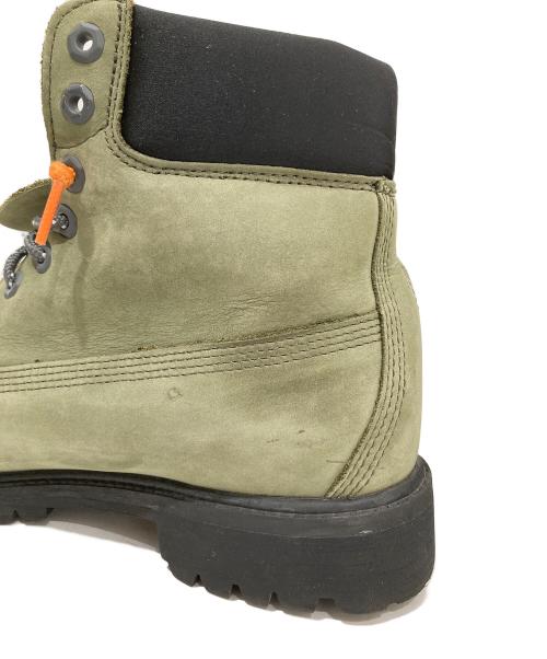 Timberland（ティンバーランド）Timberland (ティンバーランド) PORTER (ポーター) 6inch Premium Waterproof Boot 6インチ プレミアム ウォータープルーフ ブーツ 386-35260 オリーブ サイズ:10Wの古着・服飾アイテム
