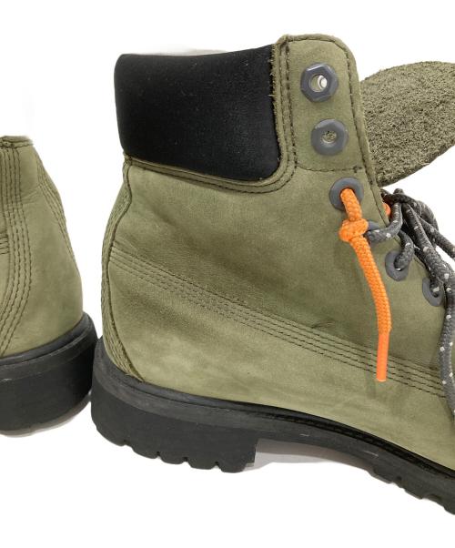 Timberland（ティンバーランド）Timberland (ティンバーランド) PORTER (ポーター) 6inch Premium Waterproof Boot 6インチ プレミアム ウォータープルーフ ブーツ 386-35260 オリーブ サイズ:10Wの古着・服飾アイテム