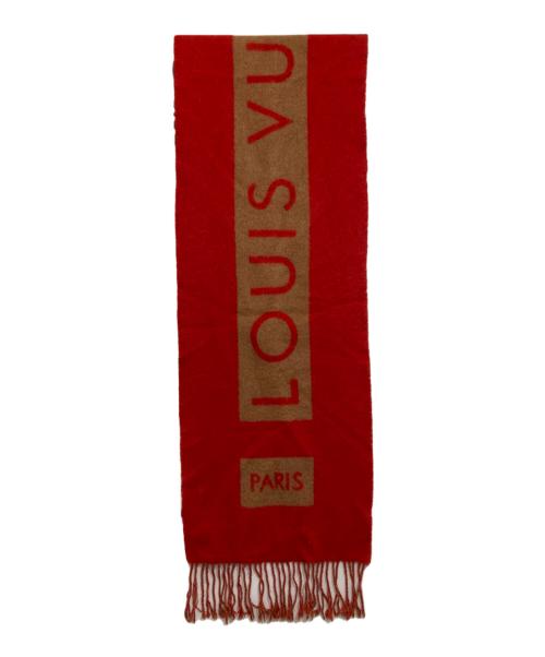 LOUIS VUITTON（ルイ ヴィトン）LOUIS VUITTON (ルイ ヴィトン) エシャルプ・バローダ M71295 レッドの古着・服飾アイテム