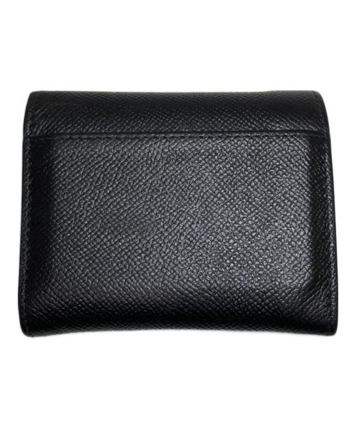 Maison Margiela（メゾンマルジェラ）Maison Margiela (メゾンマルジェラ) 4ステッチカーフ 三つ折り財布 SA3UI0017 P4745 ブラックの古着・服飾アイテム