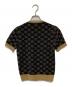 GUCCI (グッチ) GG総柄ラメニットセーター GGパターン半袖ニット 554995 ブラック サイズ:XS：60000円