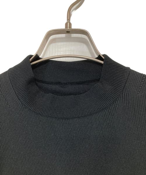 sacai（サカイ）sacai (サカイ) 23AW アシメトリー ニットワンピース 変形ニットワンピース 23-06847 ブラック サイズ:1の古着・服飾アイテム