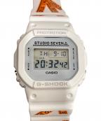 CASIO×studio sevenカシオ×スタジオセブン）の古着「デジタルウォッチ」｜ホワイト