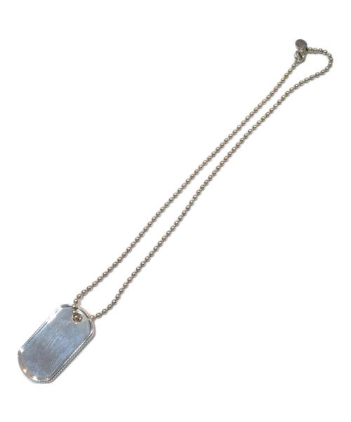 TIFFANY & Co.（ティファニー）Tiffany & Co. (ティファニー) ドッグタグ ネックレス ボールチェーン SILVER925 シルバーの古着・服飾アイテム