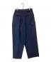 ATON (エイトン) BACK SATIN FIELD CARGO PANTS バック サテン フィールド カーゴ パンツ PRAGIW0703 ネイビー サイズ:00：15000円