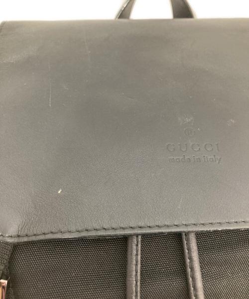 GUCCI（グッチ）GUCCI (グッチ) テクノキャンバスバックパック 003・0233 OLD GUCCI オールドグッチの古着・服飾アイテム