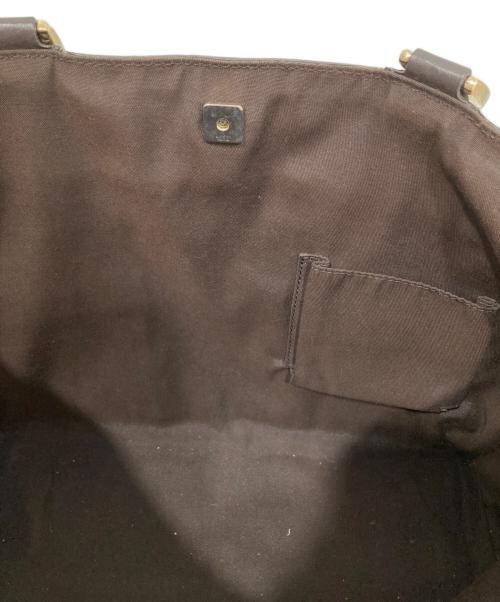 GUCCI（グッチ）GUCCI (グッチ) アビーライン GGクリスタルトートバック 268639 ブラウンの古着・服飾アイテム