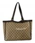GUCCI (グッチ) アビーライン GGクリスタルトートバック 268639 ブラウン：50000円