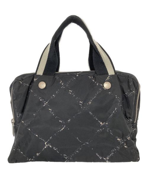 CHANEL（シャネル）CHANEL (シャネル) ミニボストンバッグ　旧トラベルライン  ブラックの古着・服飾アイテム