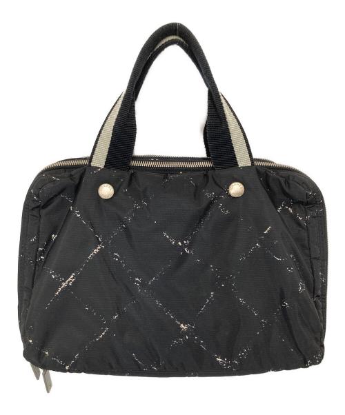 CHANEL（シャネル）CHANEL (シャネル) ミニボストンバッグ　旧トラベルライン  ブラックの古着・服飾アイテム