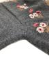 中古・古着 PRADA (プラダ) 花柄刺繍カーディガン P25B86 8132 グレー サイズ:38：20000円
