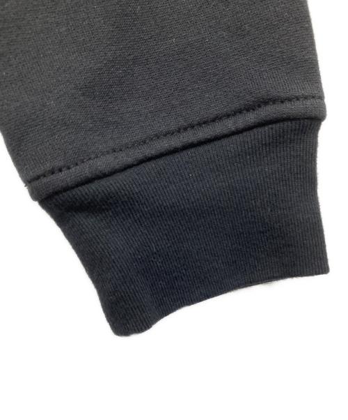 LOUIS VUITTON（ルイ ヴィトン）LOUIS VUITTON (ルイ ヴィトン) Silk Blend Shoulder Zip Sweatshirt シルク ブレンド ショルダー ジップ スウェットシャツ RW052W WHJR02CN1 ブラック サイズ:Sの古着・服飾アイテム