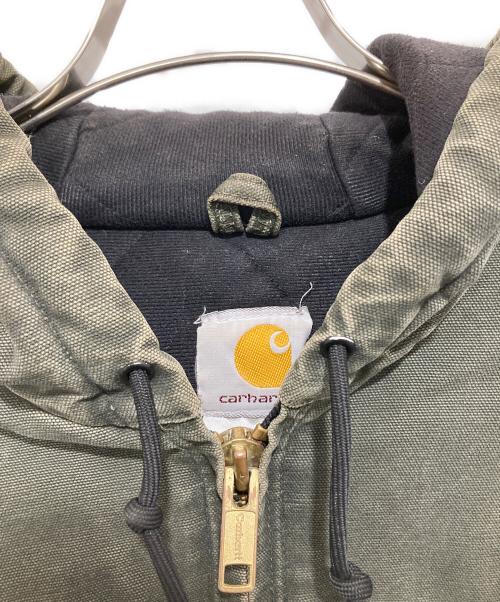 CarHartt（カーハート）CarHartt (カーハート) ウォッシュドダック インサレート アクティブジャケット モスグリーン サイズ:Lの古着・服飾アイテム