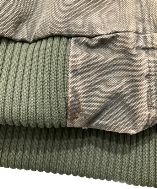 CarHartt（カーハート）CarHartt (カーハート) ウォッシュドダック インサレート アクティブジャケット モスグリーン サイズ:Lの古着・服飾アイテム