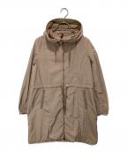 MONCLERモンクレール）の古着「TUILEナイロンフーデッドコート」｜ベージュ