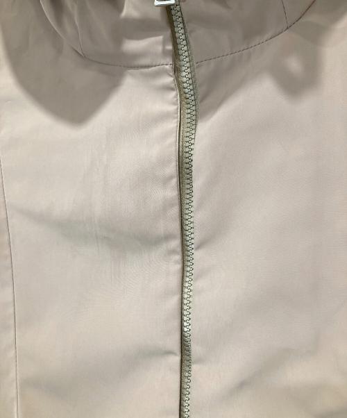 MONCLER（モンクレール）MONCLER (モンクレール) TUILEナイロンフーデッドコート ベージュ サイズ:０の古着・服飾アイテム