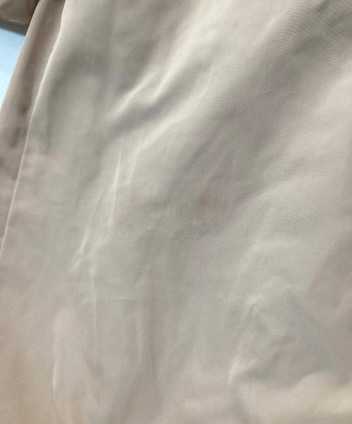 MONCLER（モンクレール）MONCLER (モンクレール) TUILEナイロンフーデッドコート ベージュ サイズ:０の古着・服飾アイテム
