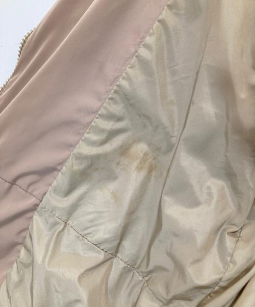 MONCLER（モンクレール）MONCLER (モンクレール) TUILEナイロンフーデッドコート ベージュ サイズ:０の古着・服飾アイテム