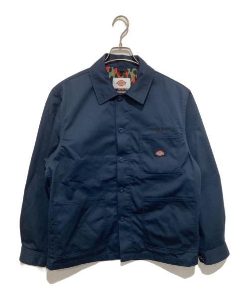 Dickies（ディッキーズ）Dickies (ディッキーズ) WACKO MARIA (ワコマリア) カバーオールジャケット 26SS-WMO-DC01 ネイビー サイズ:Sの古着・服飾アイテム
