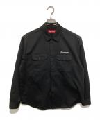 SUPREMEシュプリーム）の古着「our lady work shirt アワー レディー ワーク シャツ」｜ブラック