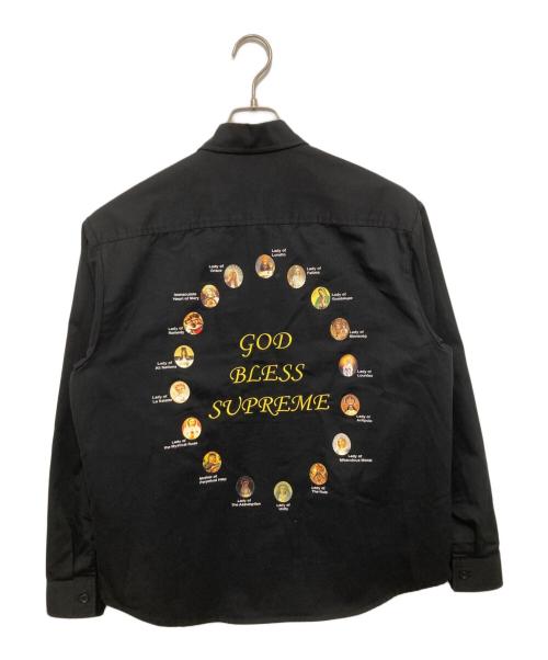 SUPREME（シュプリーム）Supreme (シュプリーム) our lady work shirt アワー レディー ワーク シャツ ブラック サイズ:Sの古着・服飾アイテム