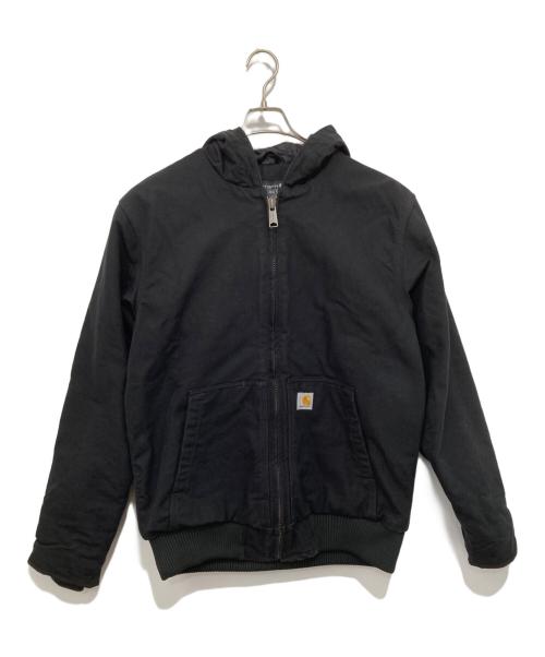 CarHartt（カーハート）CarHartt (カーハート) ルーズフィット ウォッシュドダック インサレーテッド アクティブジャケット J130-M ブラック サイズ:Mの古着・服飾アイテム